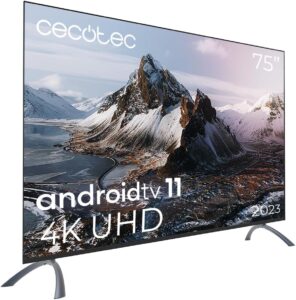 Cecotec QLED vs LED Smart TV – 75″