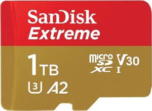 Tarjeta MicroSDXC Sandisk Extreme 1TB