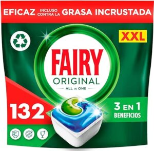 Cápsulas de Lavavajillas Fairy Todo En Uno Limón