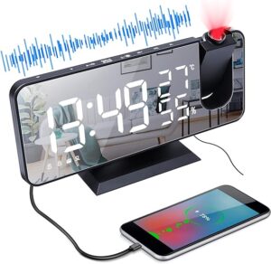 Radio Despertador con Proyector de Hora LITEYPP