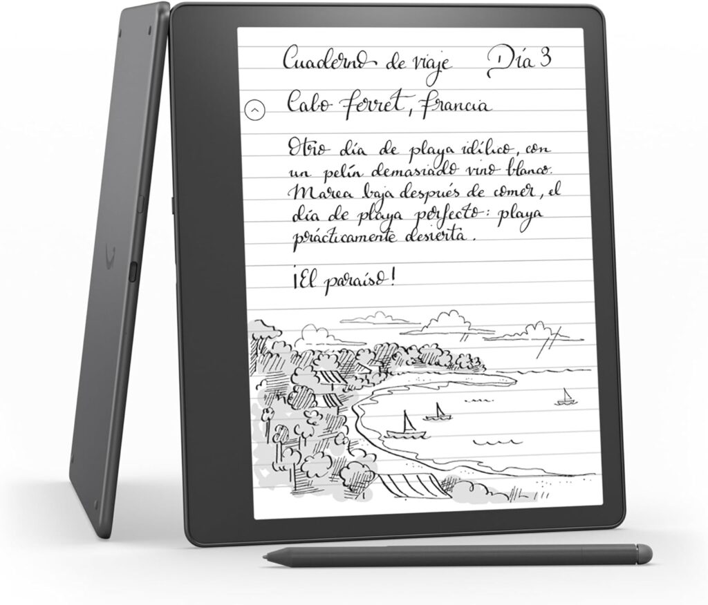 Kindle Scribe en comparación con modelo